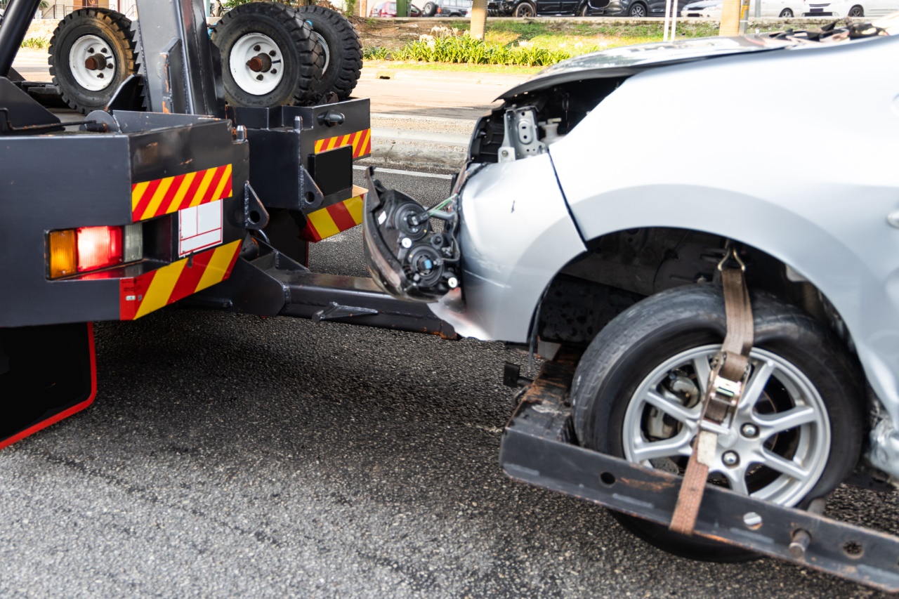 Norman scrapping car